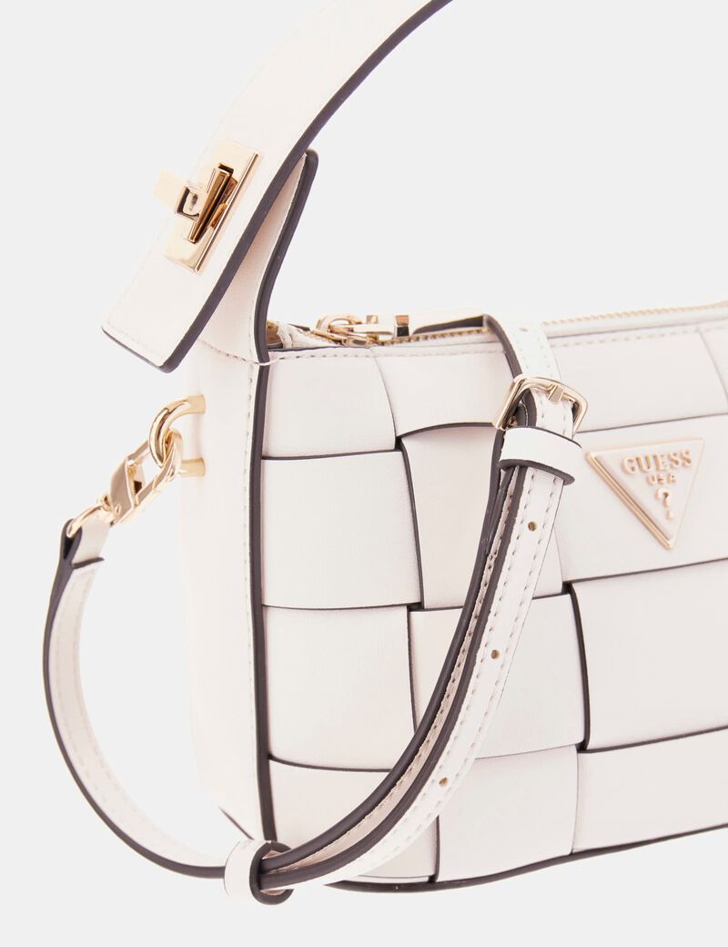 Maylee Woven Mini Hobo Bag