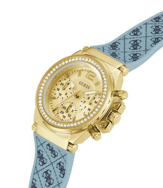 guess 4g logo multi function watch