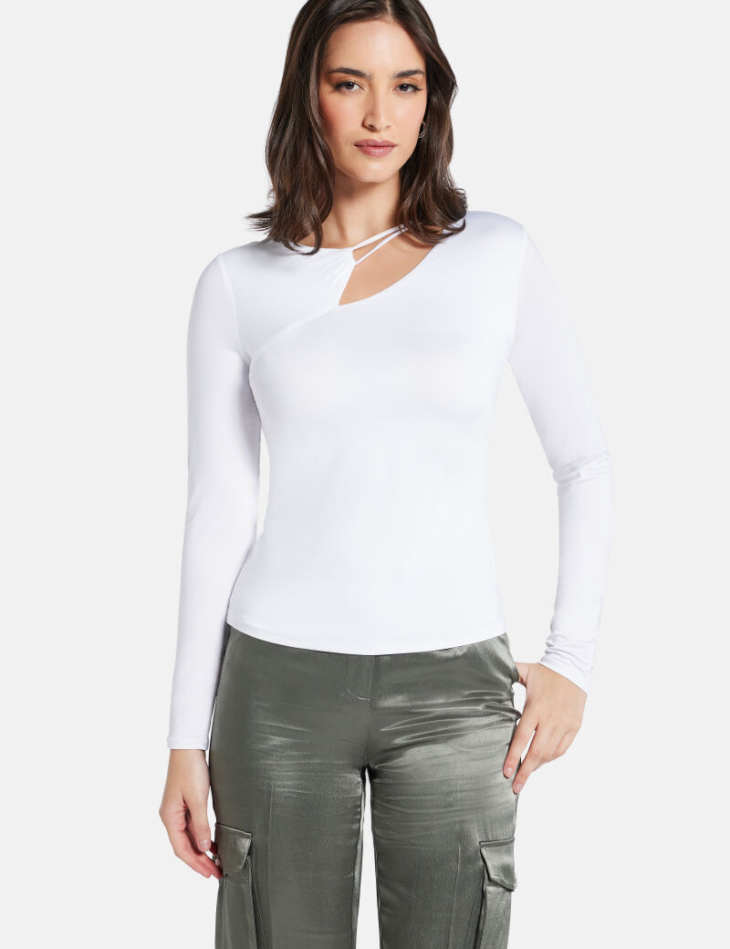 بلوزة جوانا غير متماثلة