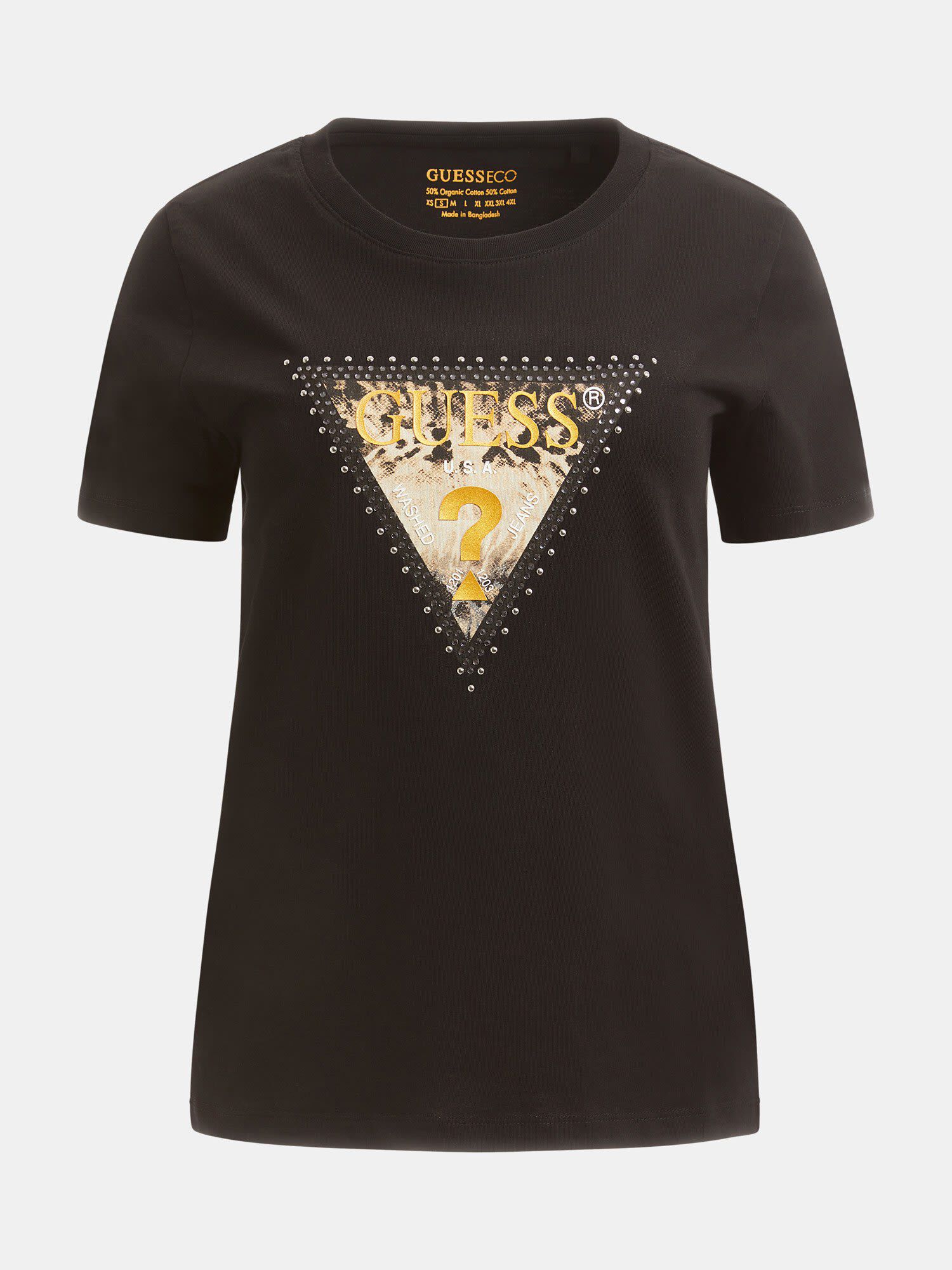 Gold store guess shirt