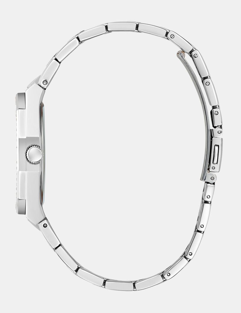 Ladies Silver Tone Analog Watch