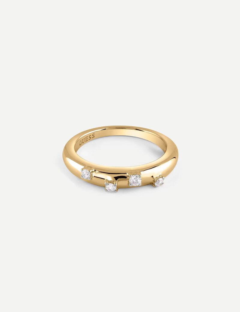 4Mm Nuances Crystals Band Ring