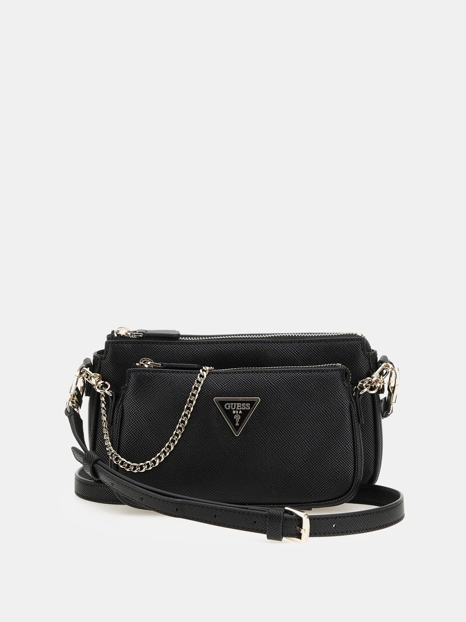 Noelle Saffiano Mini Crossbody Bag