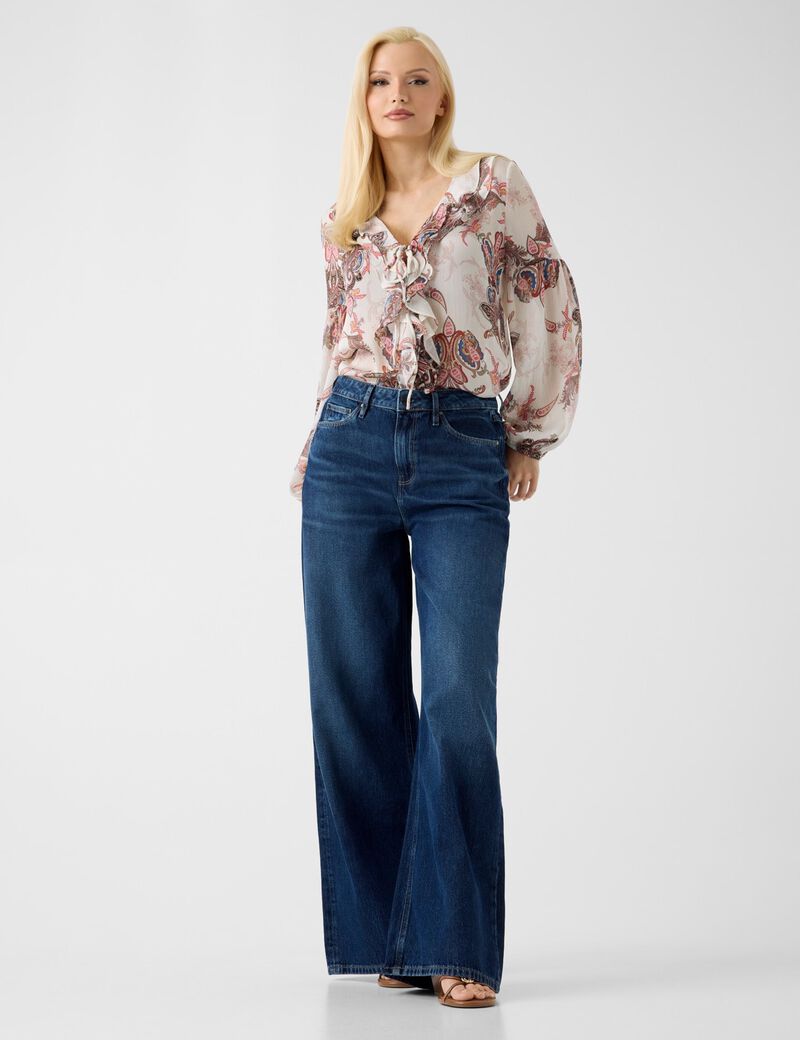 Ruffled top