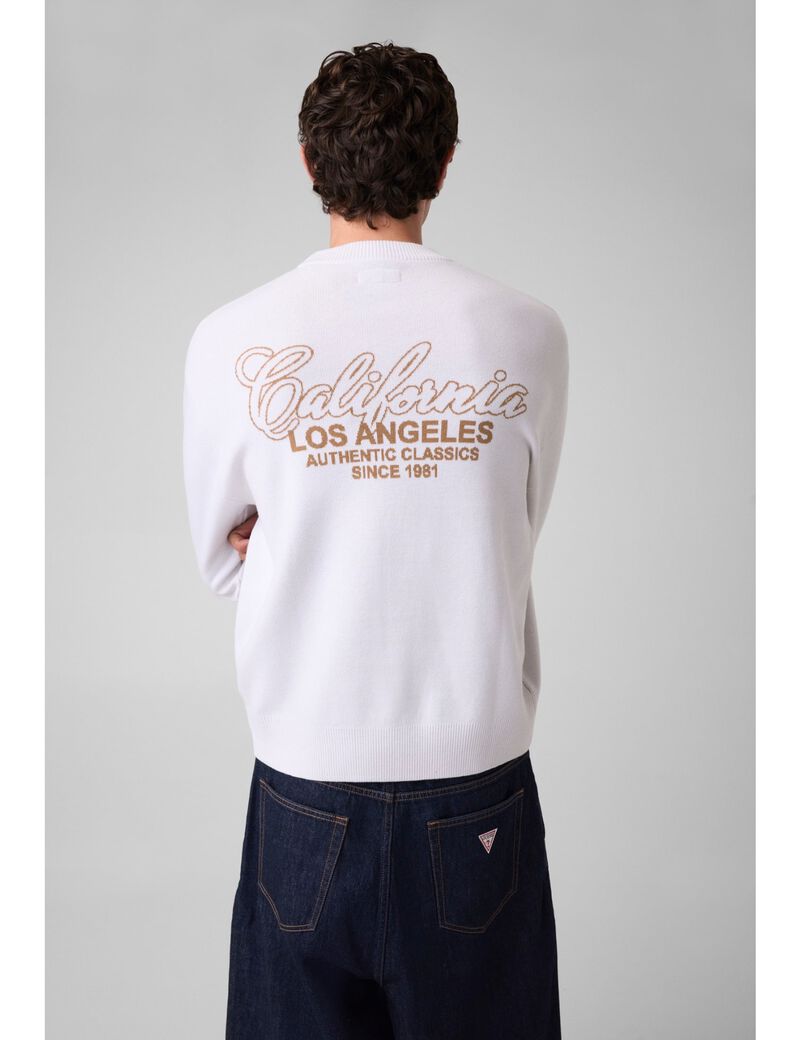 جيس jacquard sweater