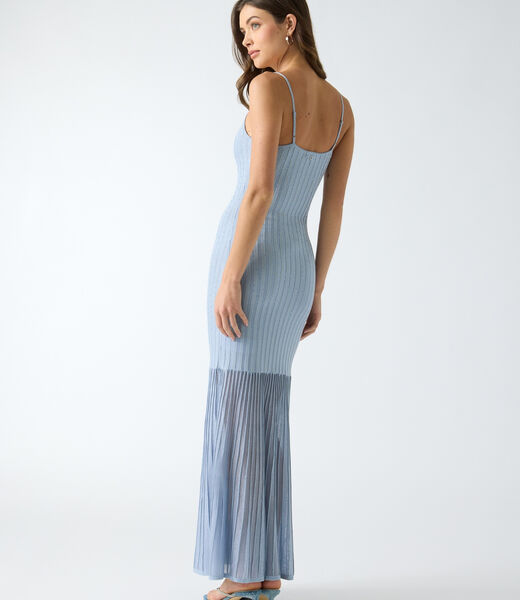 Ribbed long dress