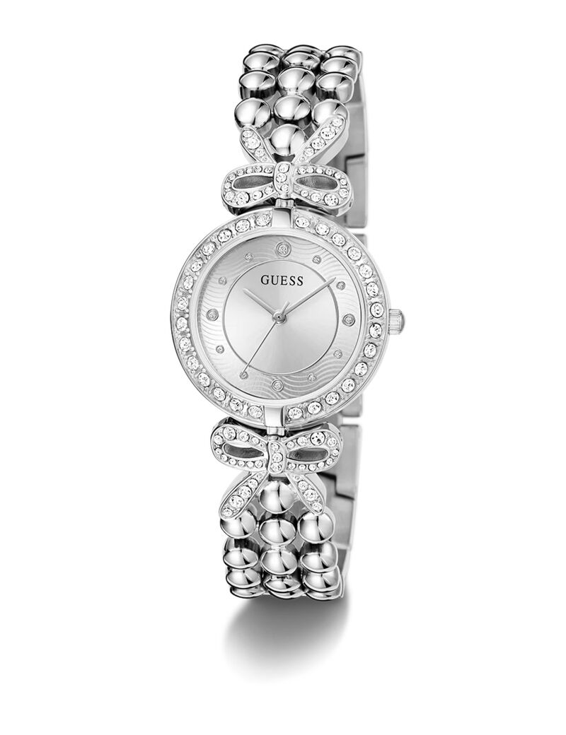 Ladies Silver Tone Analog Watch