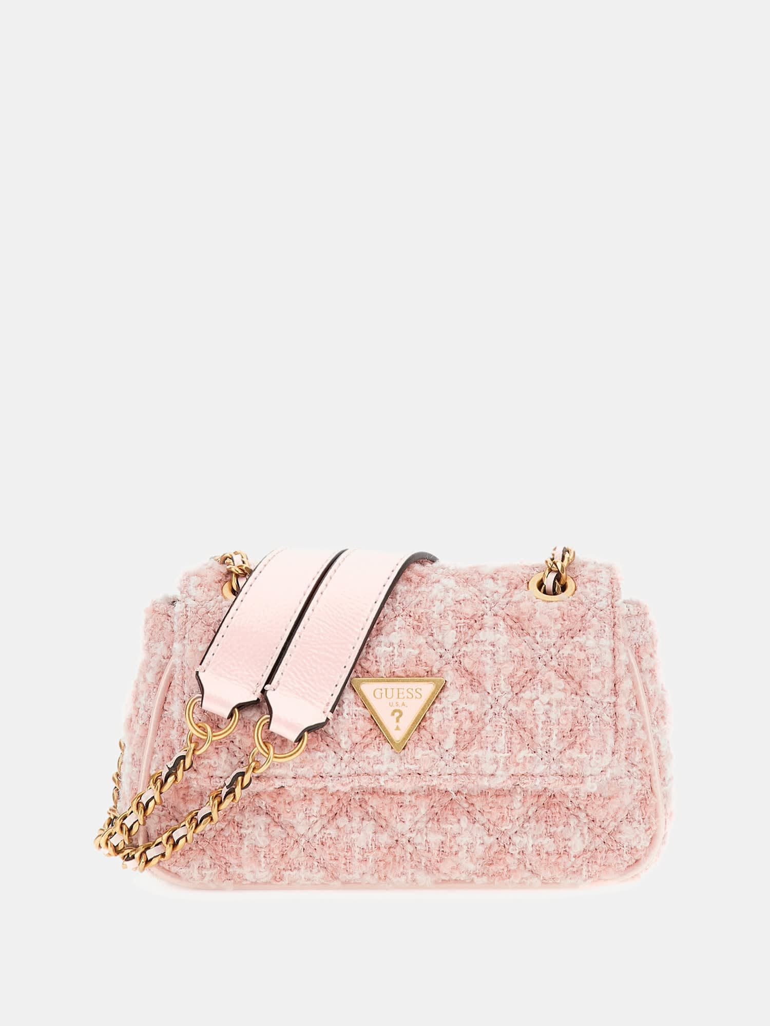 Guess classic quilted mini crossbody best sale