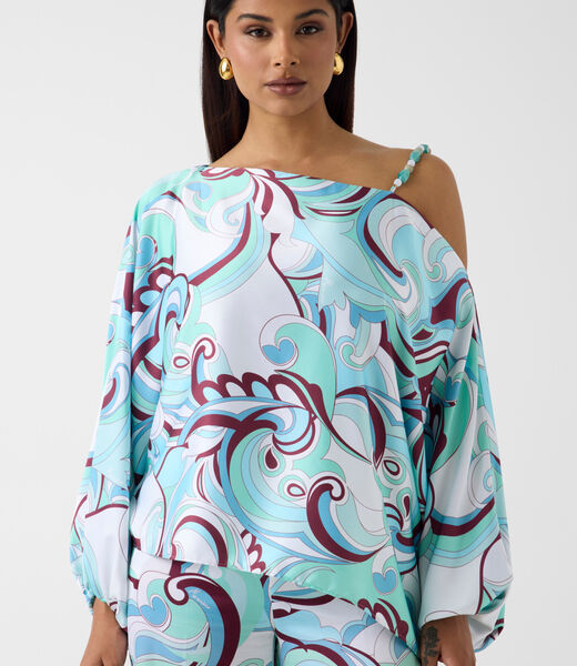Marciano one-shoulder blouse