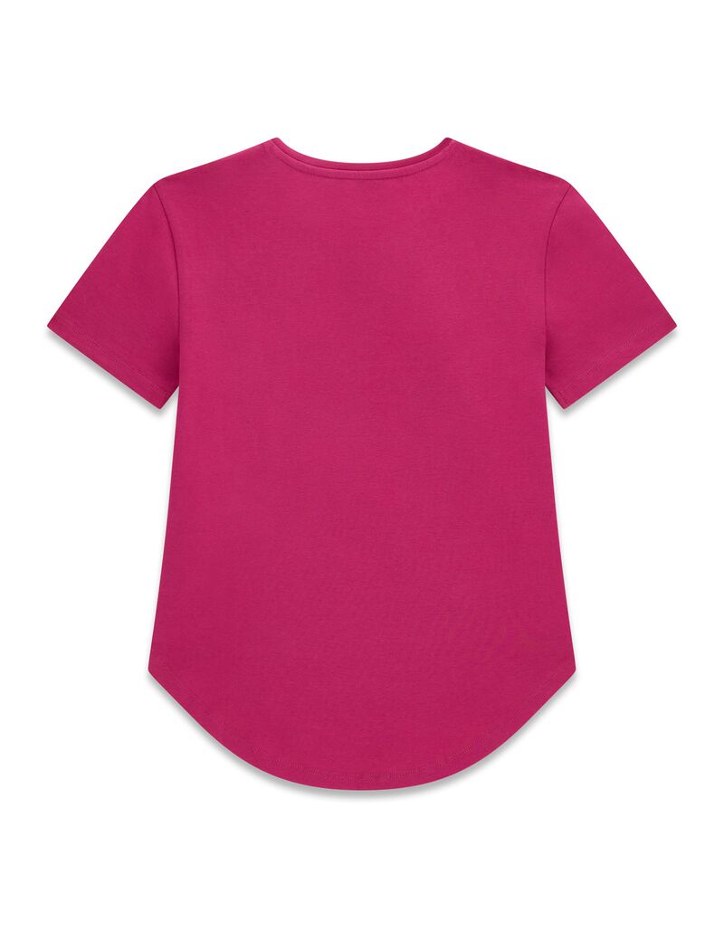 guess high low ss t shirt