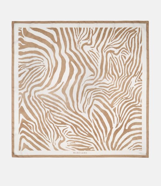 Marciano printed twill scarf