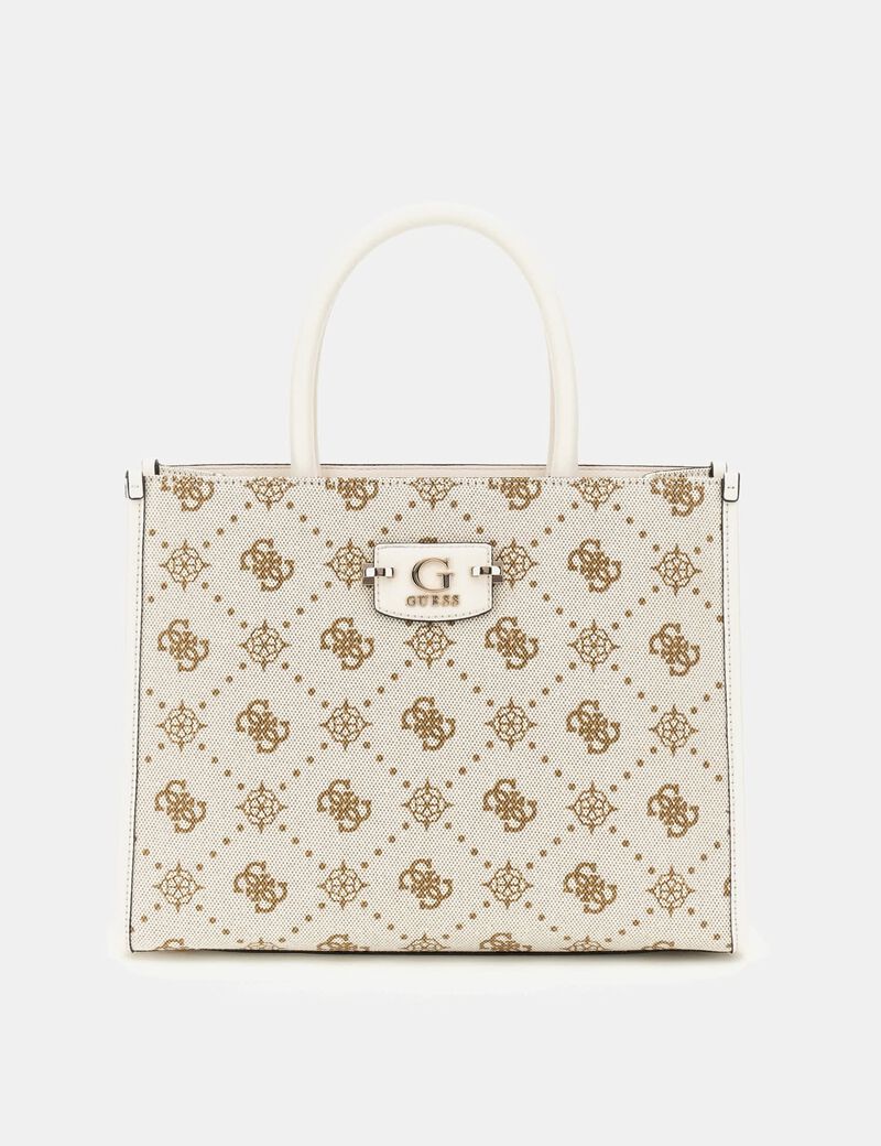 حقيبة يد نيدا بشعار 4G والفاوانيا