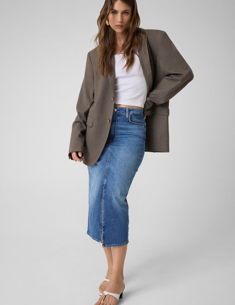 جيس mila midi skirt
