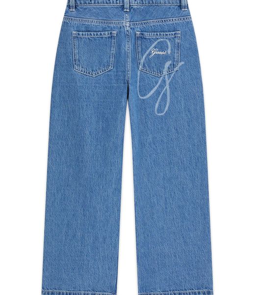 Oversize denim pants