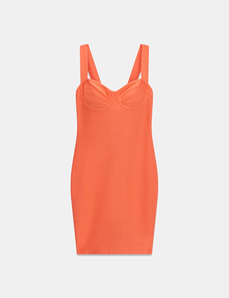guess marciano bandage midi dress