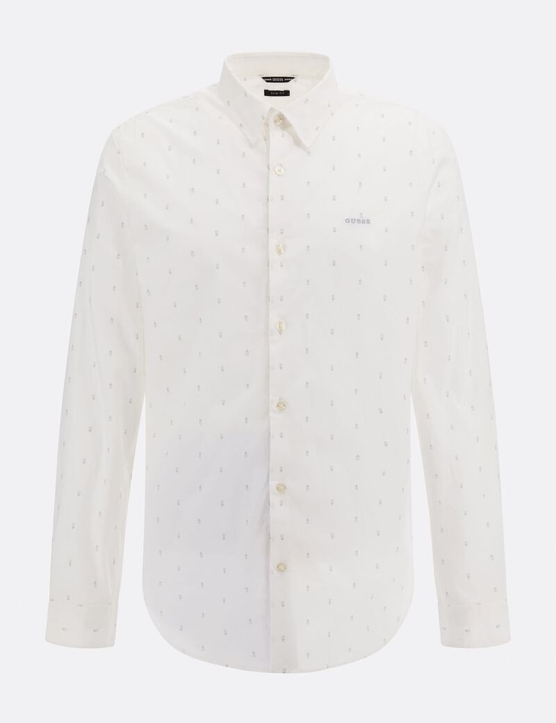 All Over Print Slim Fit Shirt