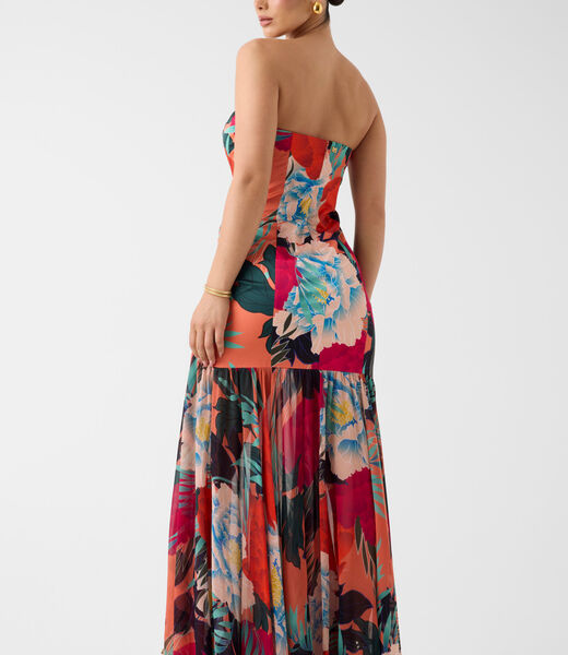 Marciano strapless maxi dress
