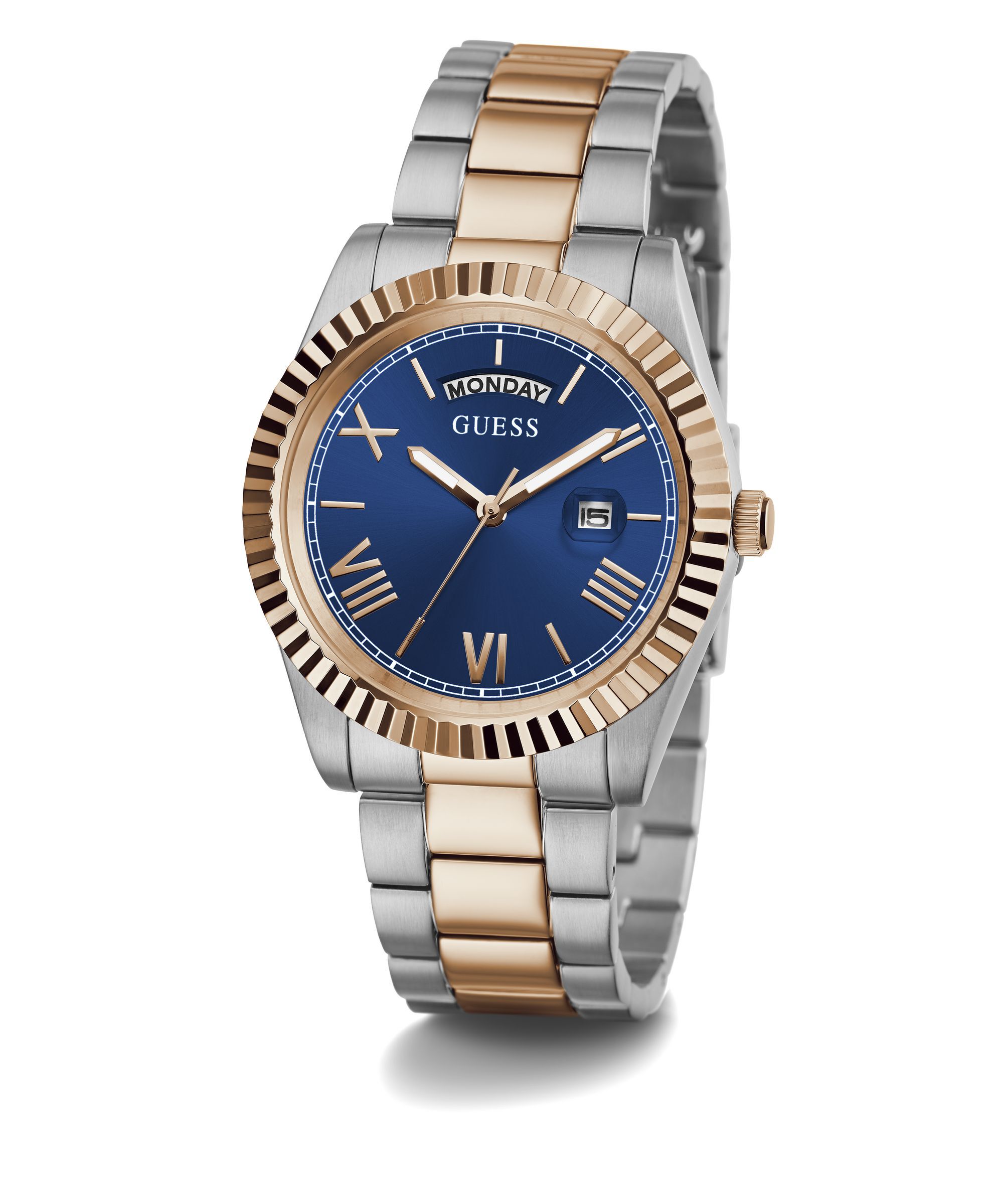 Shop GUESS Online Steel watch with date function