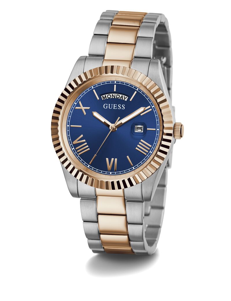 ساعة فولاذية مع وظيفة التاريخ