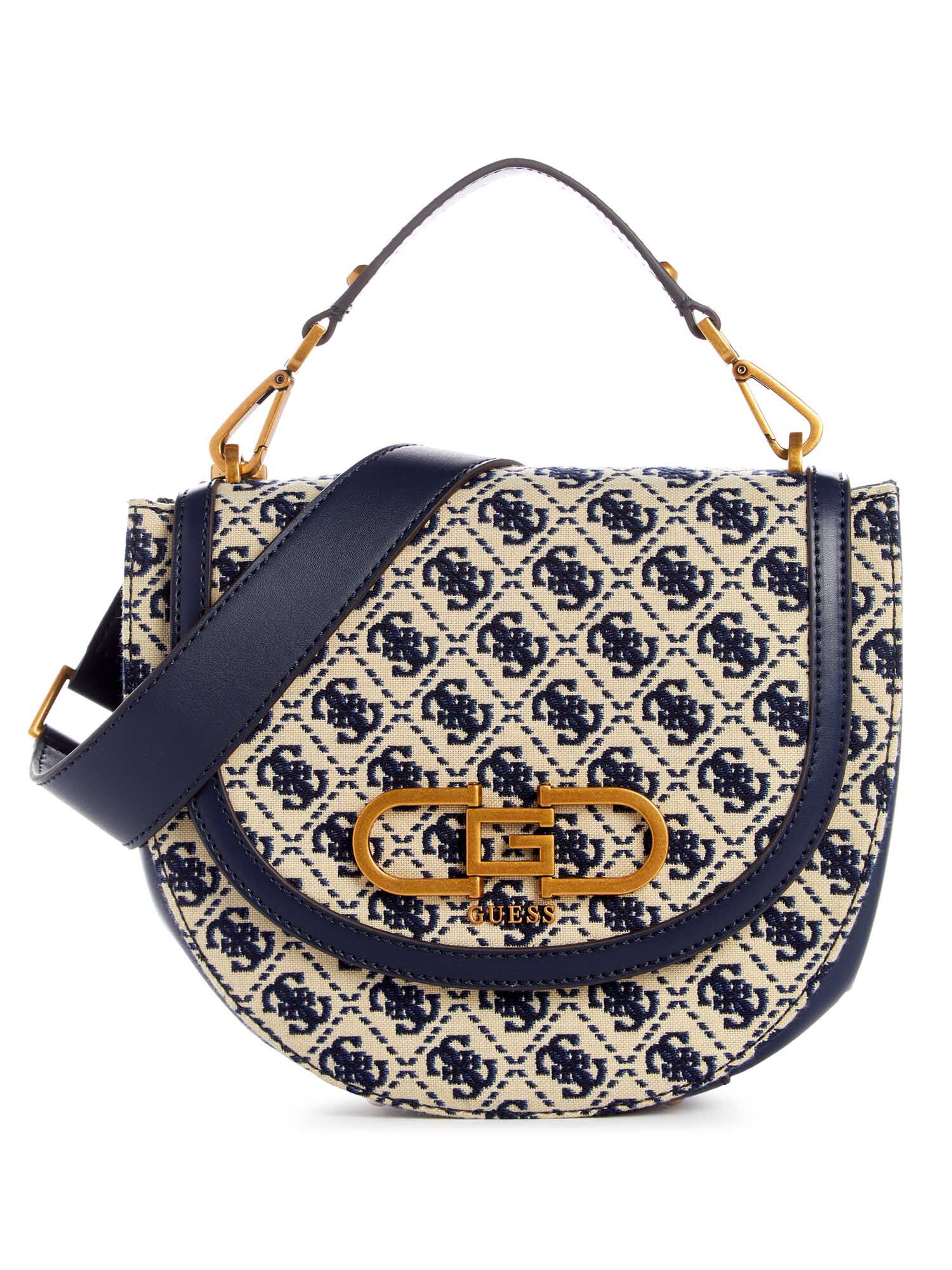 Shop GUESS Online Fleet Flap Saddle Bag