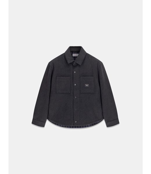 جيس padded wool jacket