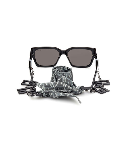 Square plastic sunglasses