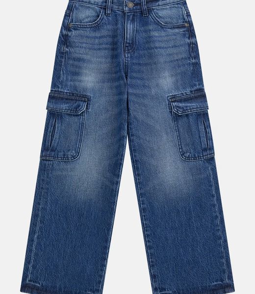 OVERSIZE CARGO RIGID DNM PANTS