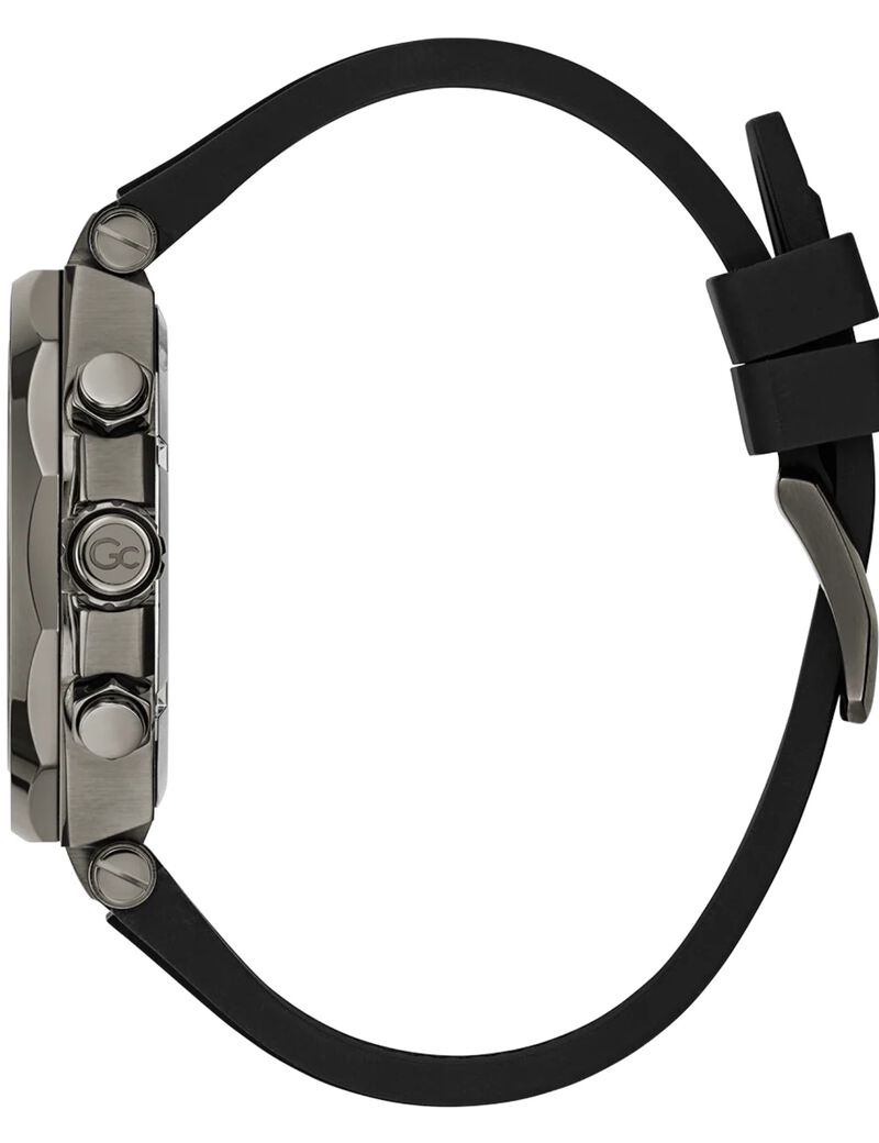 Gc Legacy chrono silicone watch