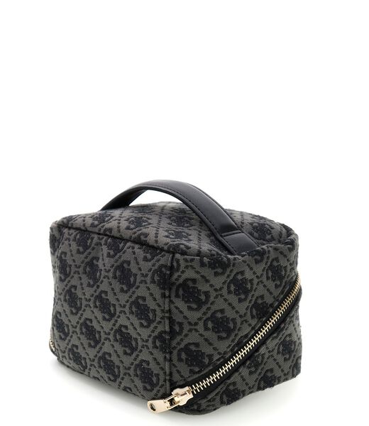 Jacquadr handle beauty bag