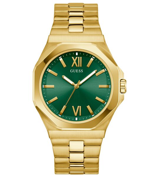 Mens Gold Tone Analog Watch