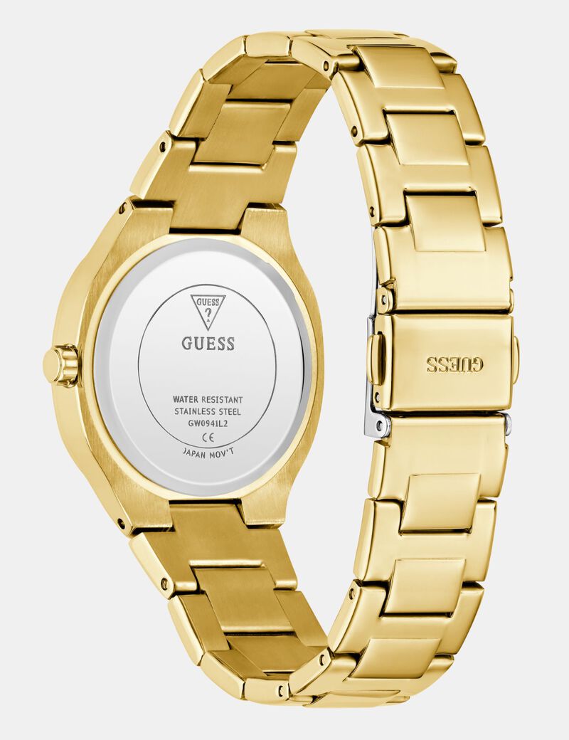 Ladies Gold Tone Analog Watch