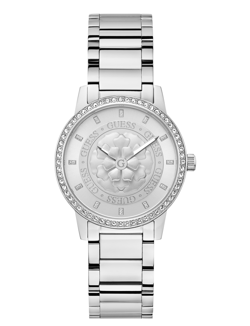 Ladies Silver Tone Analog Watch