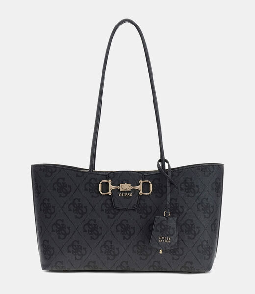 guess janie logo girlfriend carryall bag