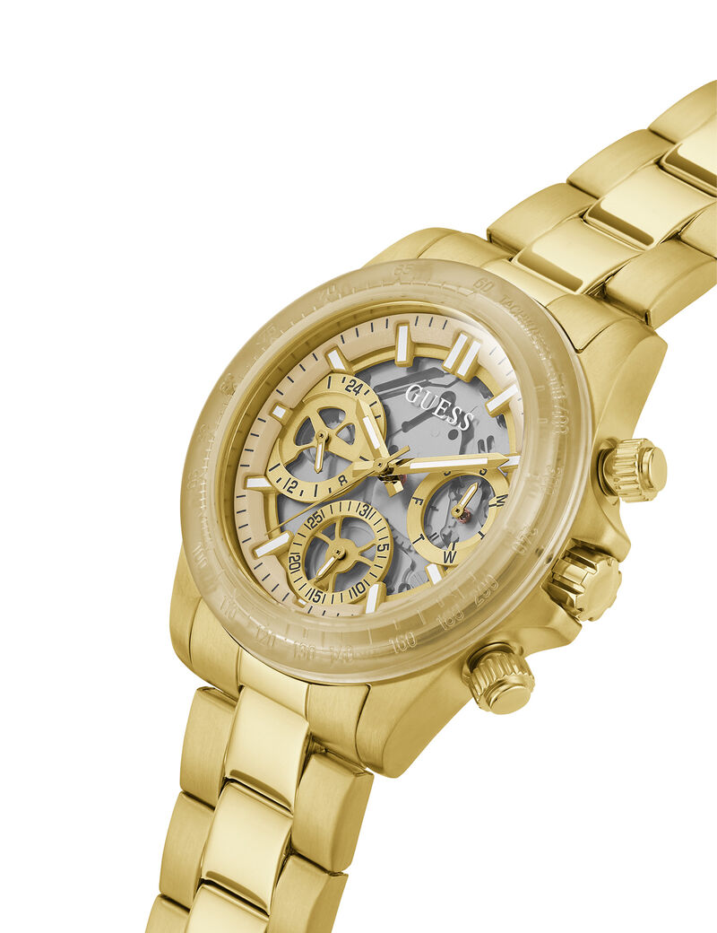 LW MIRAGE SLV CS CLR DL 39MM QTZ YG SS BRCT SP23