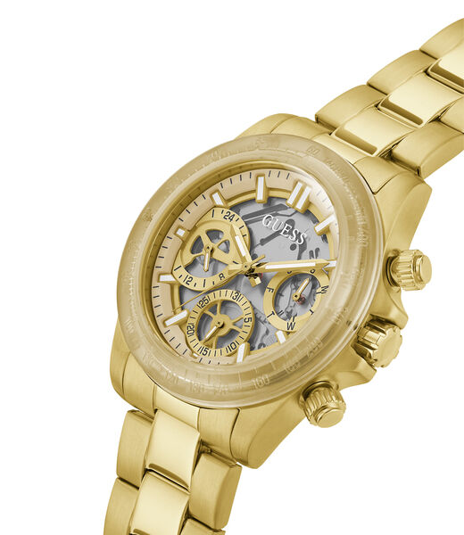 LW MIRAGE SLV CS CLR DL 39MM QTZ YG SS BRCT SP23