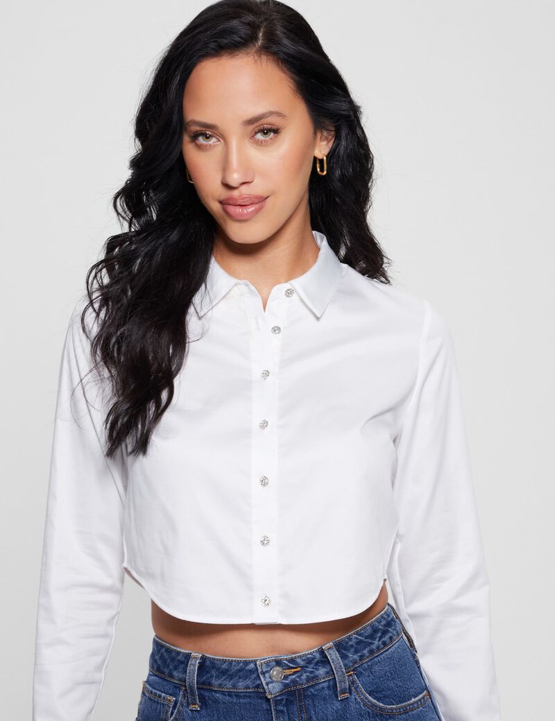 Ls Sami Cropped Button Up