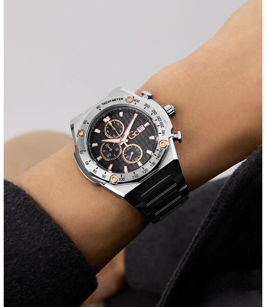 Gc IdolSport chrono metal watch