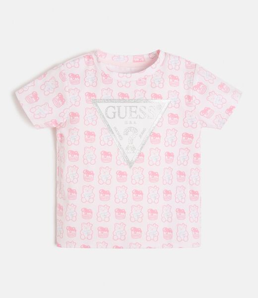 ALL OVER PRINT LOGO T-SHIRT