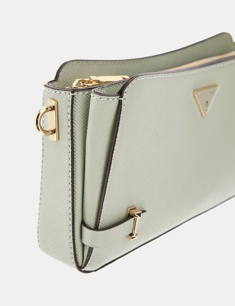 Rosalba Saffiano Mini Crossbody Bag