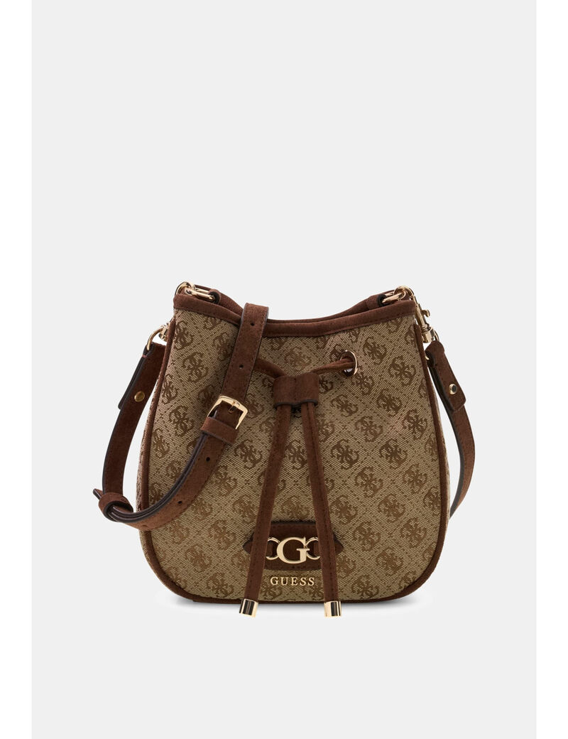 guess samantha logo mini bucket
