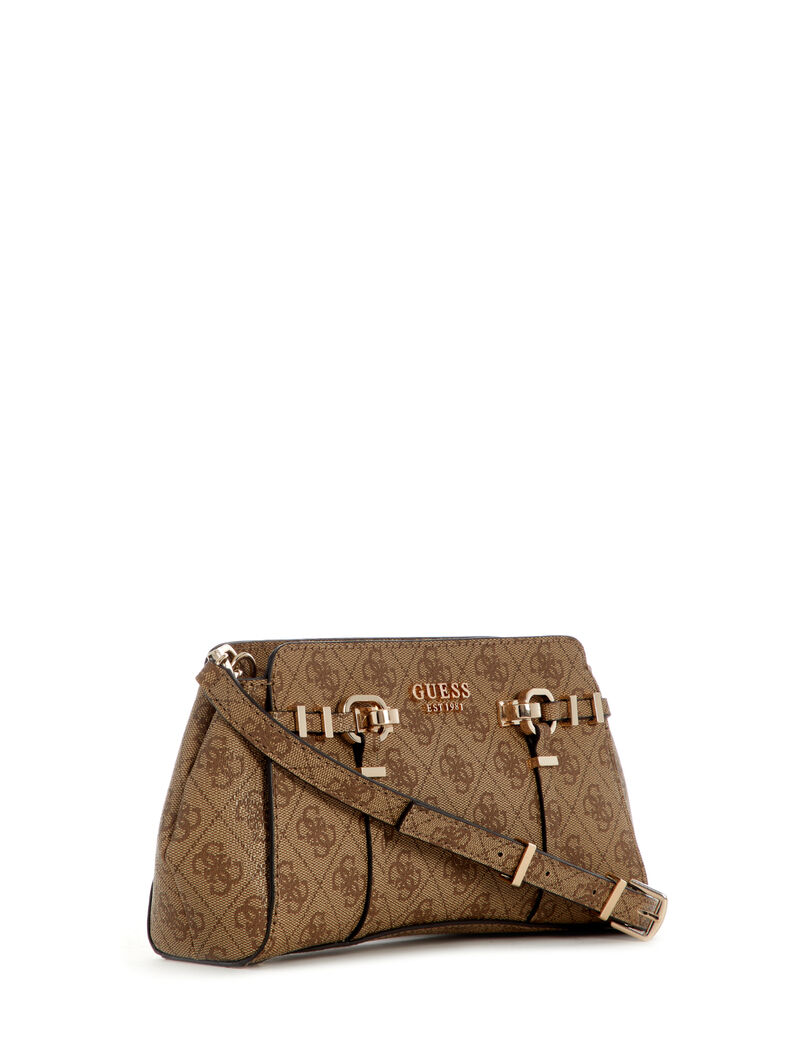 guess leona logo crossbody bag