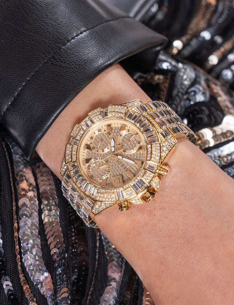 ساعة كريستالية متعددة الوظائف