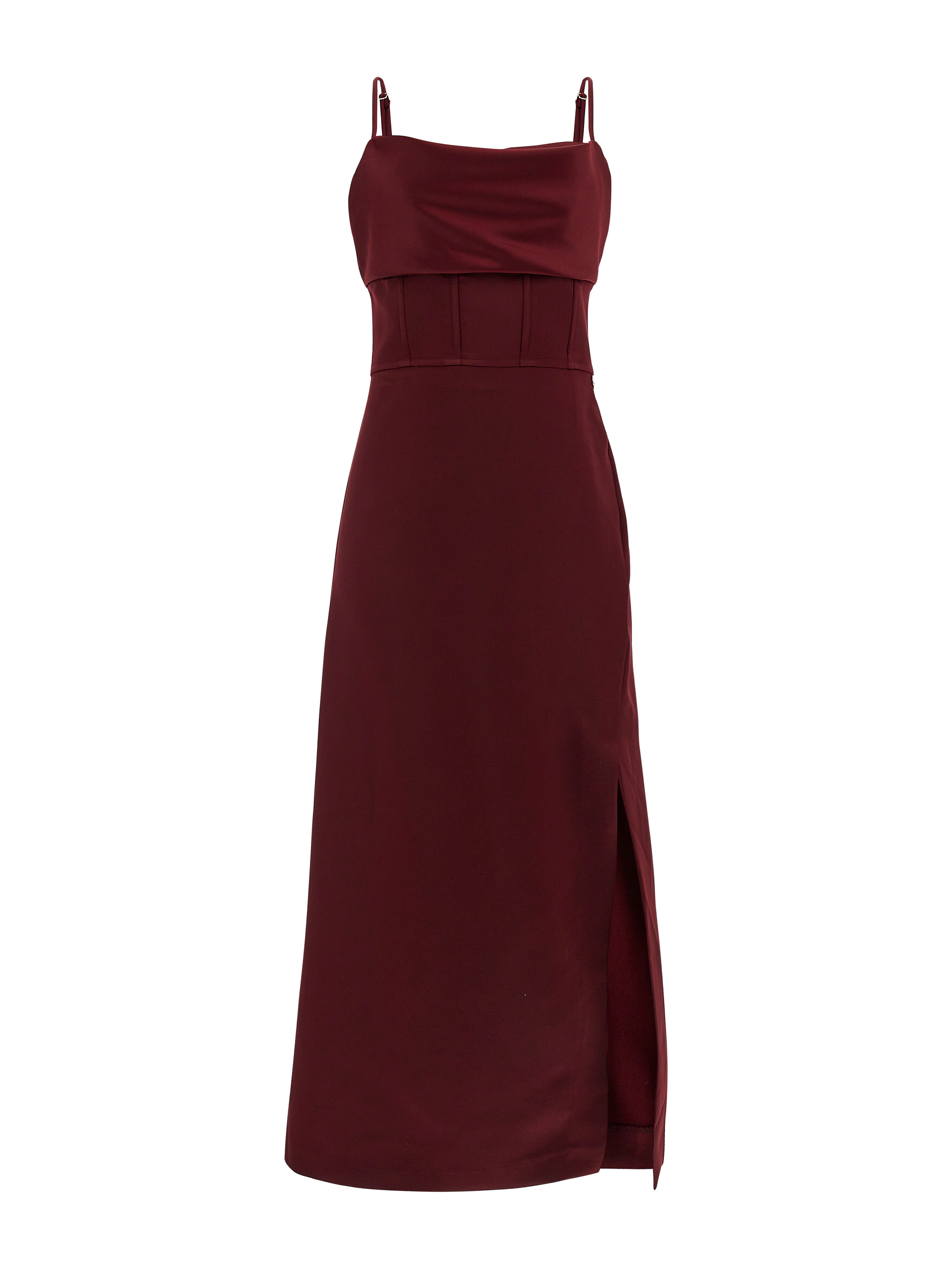 Shop GUESS Online Satin Long Dress