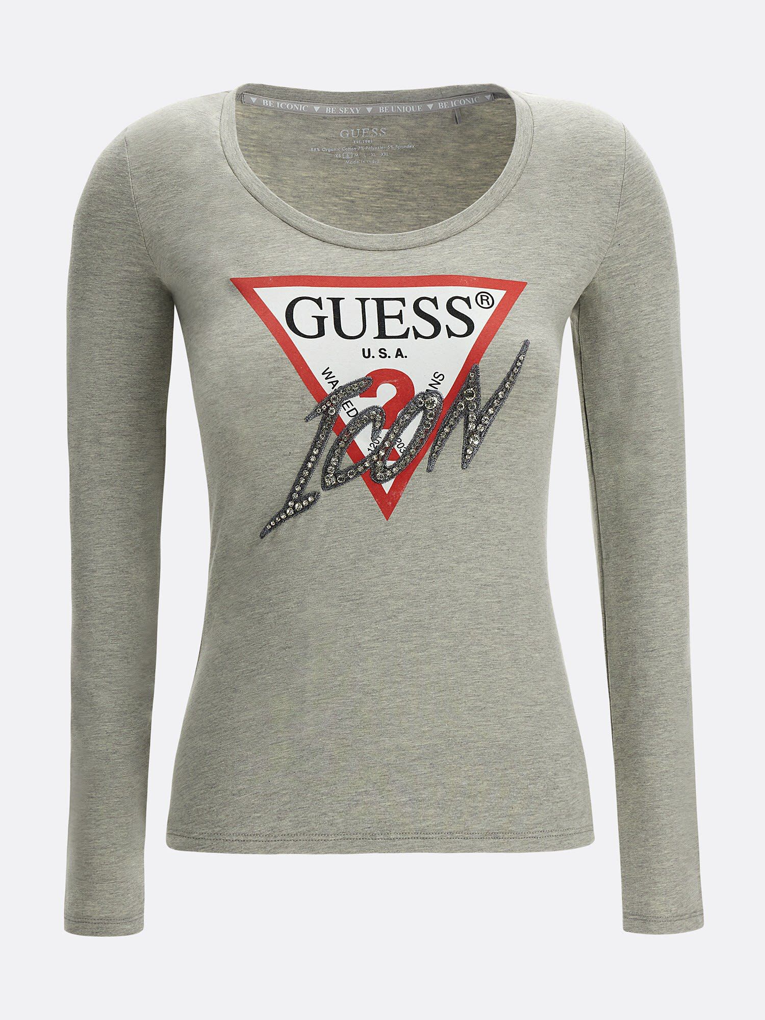 Guess icon tee best sale