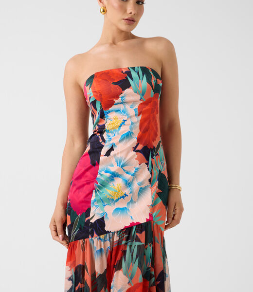 Marciano strapless maxi dress