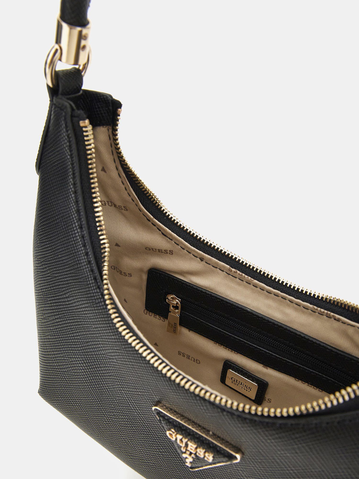 Gizele saffiano hobo bag