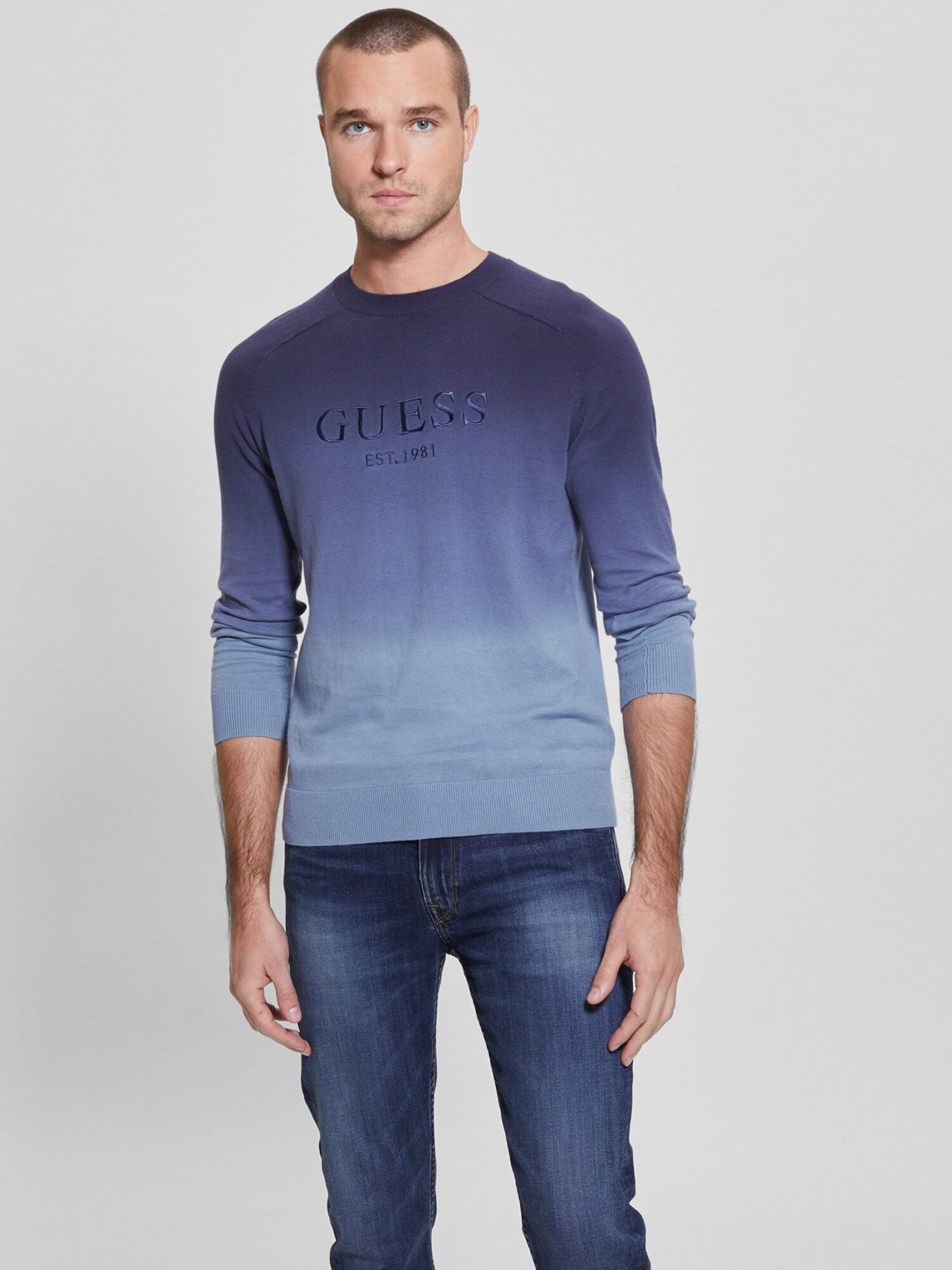 Gradient sweater mens shop