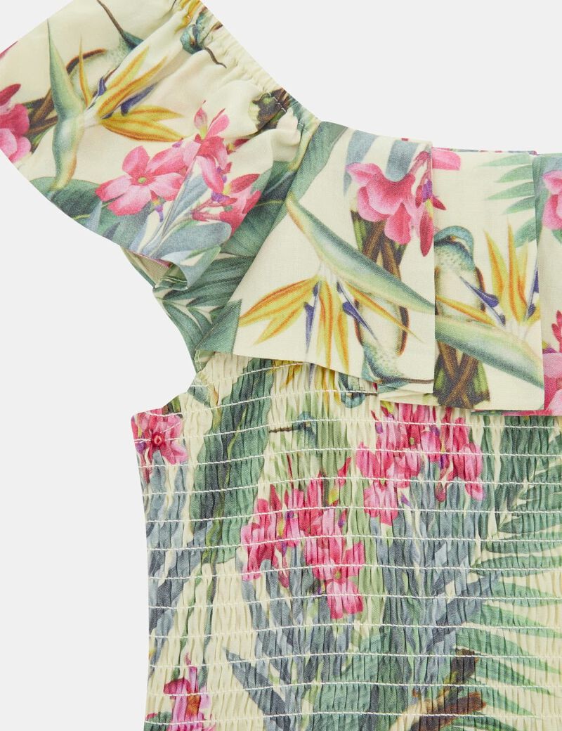 All over print dress