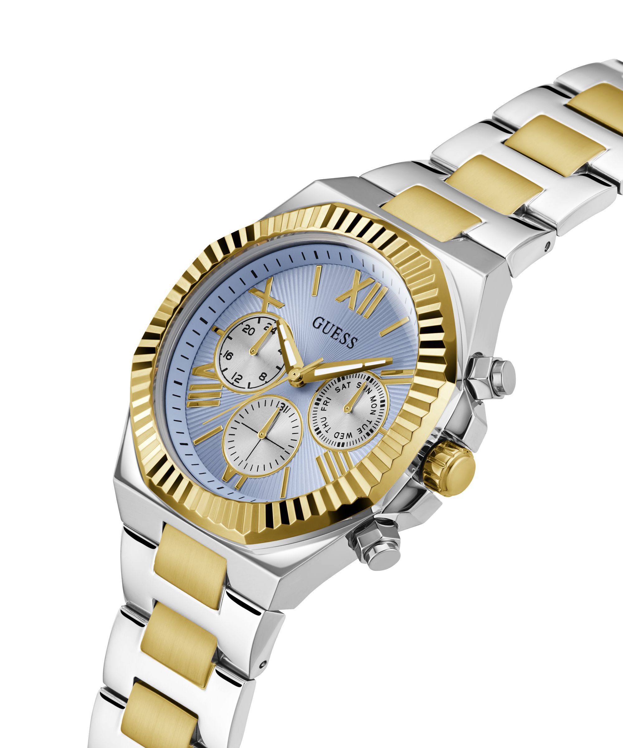 Guess gold watches for men deals