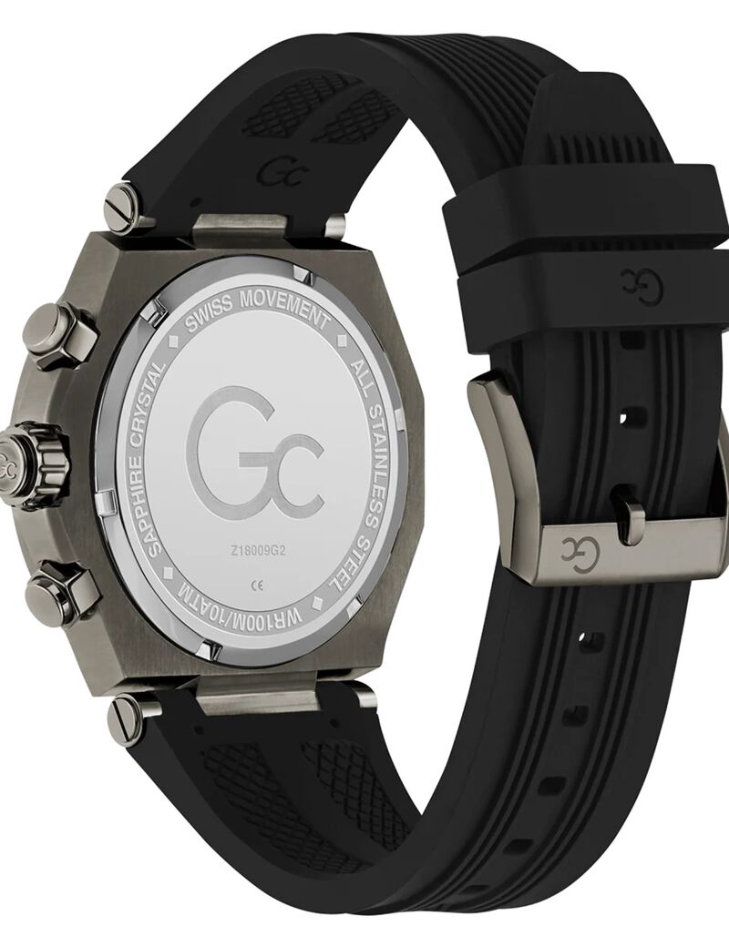 Gc Legacy chrono silicone watch